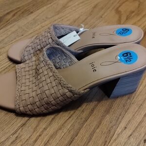 Joie Brown Leather Sandal